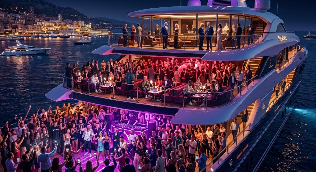 Lines Yacht Exclusive Event — Three-Tier Architecture